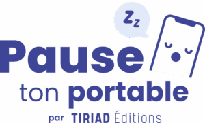Logo de la marque Pause ton portable par Tiriad Éditions