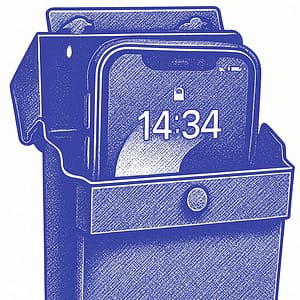 Boitier rigide "Mon portable en pause" – Image 2